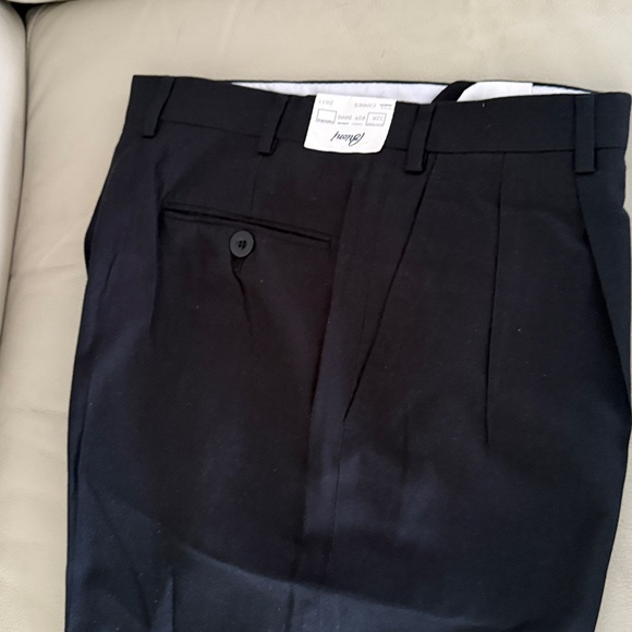 Brioni Classic Black Trousers